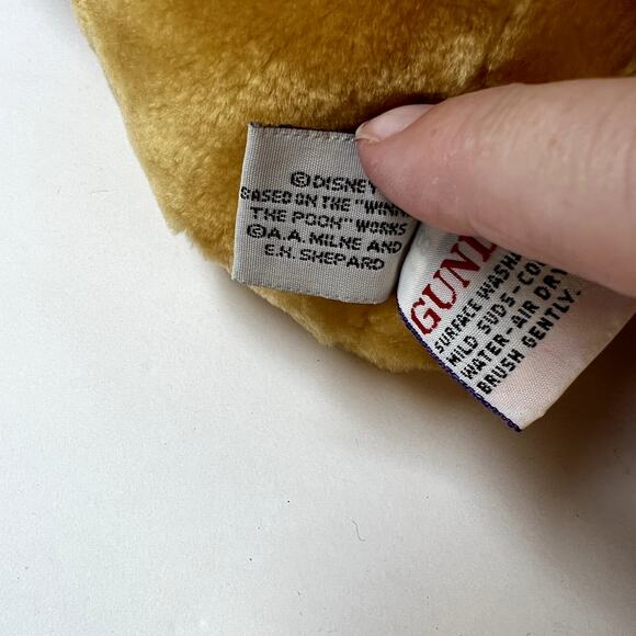 GUND Christmas Winnie The Pooh In Santa Hat Plush, Stuffed Bear - Picture 7 of 9